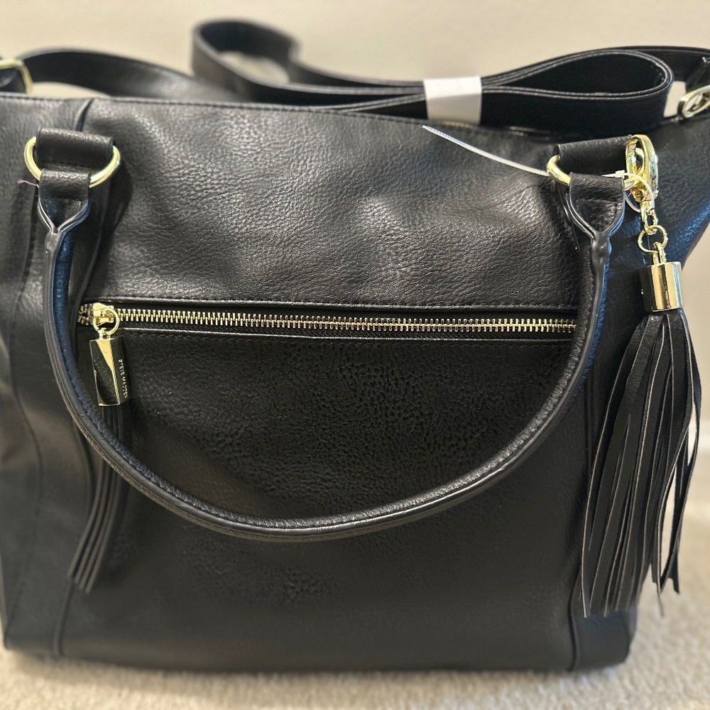 NWT Steve Madden large purse/tote bag optional crossbody